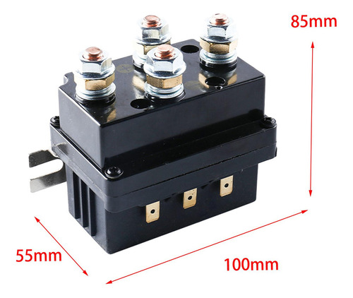 Contator De Solenóide De Guincho 12v 500a Para Caminhão
