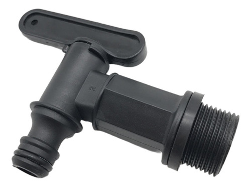 3 Water Butt Tap Garden Tools Black Water Hose Nozzle