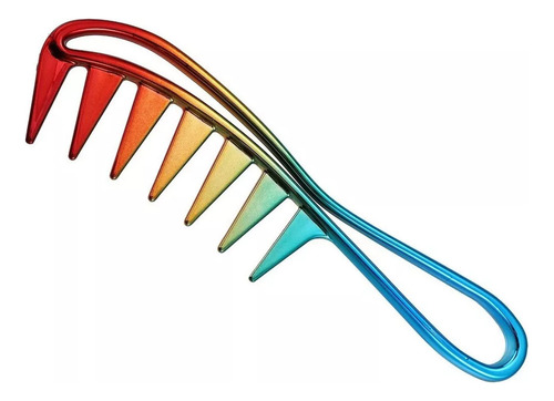 Peine Con Dientes Ancho Peine Para Hombre Mujer Multicolor