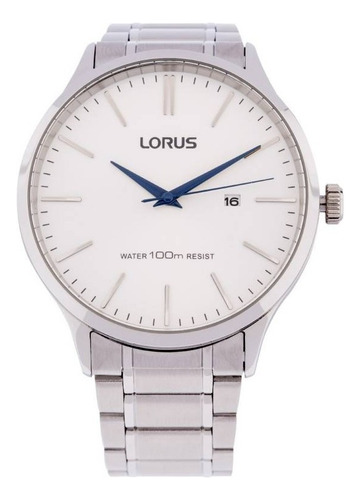 Reloj Lorus By Seiko Hombre Acero Clasico Fecha Rh967fx9