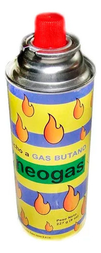 Cartucho Descartable Gas Butano 227 Grs Neogas 11129/2 Mm