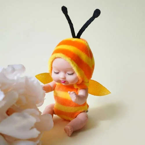 6 Mini Bebé Durmiendo. Muñequitas Kawai Infantil