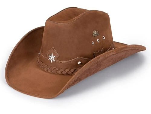 Sombrero Cuero Vaquero Y Cawboy Country