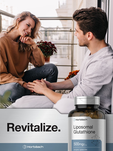 Suplemento Horbäach, Glutatión Liposomal, 500 Mg, 90 Cápsula