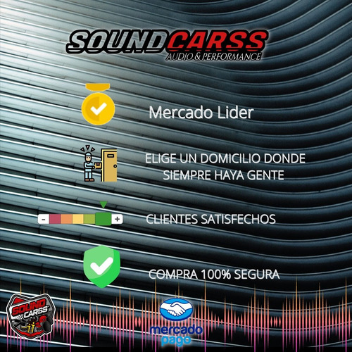Imagen 3 de 5 de Potencia Amplificador Taramps 4 Canales Ts400.4