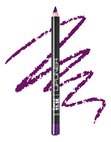 Lapiz Delineador De Labios Mate Larga Duracion Ivy Morado