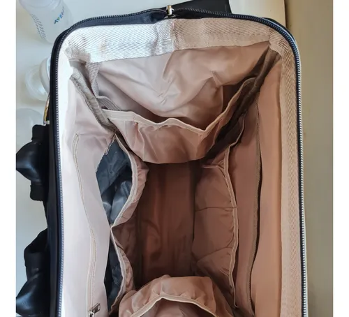 Mochila maternal ecocuero best sale