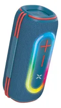 Comprar Parlante Inalabrico Con Bluetooth Portatil Xion Xi-xt4 Color Azul