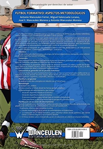 Libro : Futbol Formativo: Aspectos Metodologicos  - Anton...