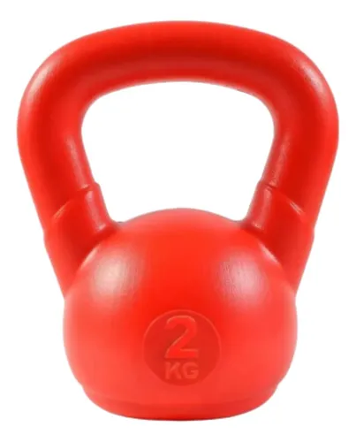 Pesa Rusa Kettlebell Pvc 2k Mir Fitness Mancuerna Funcional
