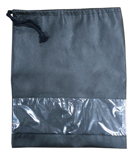 Kit Com 20 Saquinho Tnt Sapato 32x40cm Cordão Visor 10cm