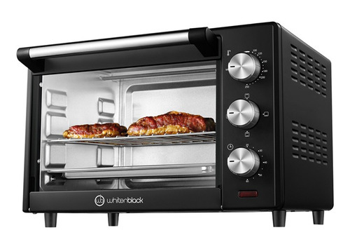 Horno Eléctrico Whitenblack 25lts 250º Timer 60 Min Negro