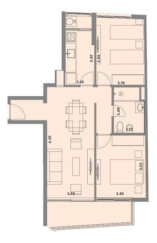 Imagen 6 de 7 de Departamento - Centro (montevideo)