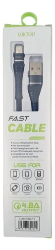 Cabo Carregador Type C 4.8a Qc 3.0 Lumy-0026-ty Tipo C Cor Branco