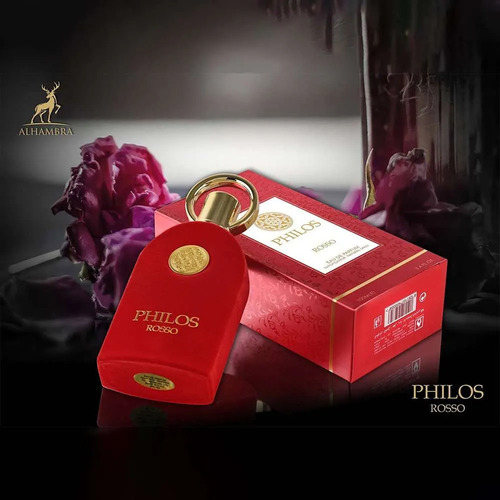 2 Perfumes Maison Alhambra Philos Rosso Y Centro De 100ml