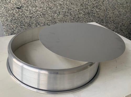 Molde De Aluminio Para Pastel De32cm De Diametro Desmontable
