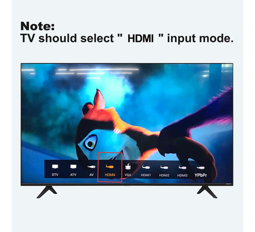 Dingsun Componente A Hdmi Convertidor, Ypbpr/rgb+r/l A...