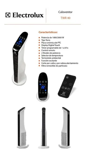 Torre calefactor electrolux hot sale