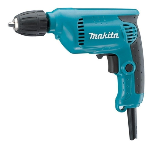 Imagen 1 de 2 de Taladro eléctrico destornillador Makita 6413 3400rpm 450W turquesa 127V