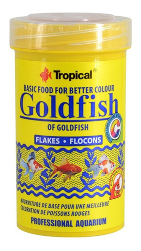 Alimento Peces Hojuelas Tropical Goldfish Of Goldfish 250ml