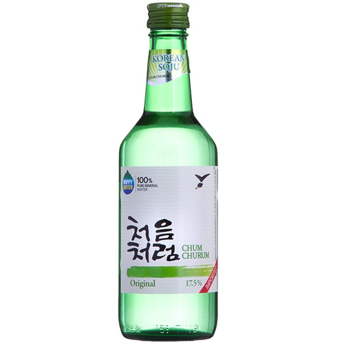Imagem 1 de 1 de Saquê Coreano Soju Chum Churum 360ml