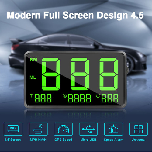 Pantalla Frontal Velocímetro Gps Digital Hud