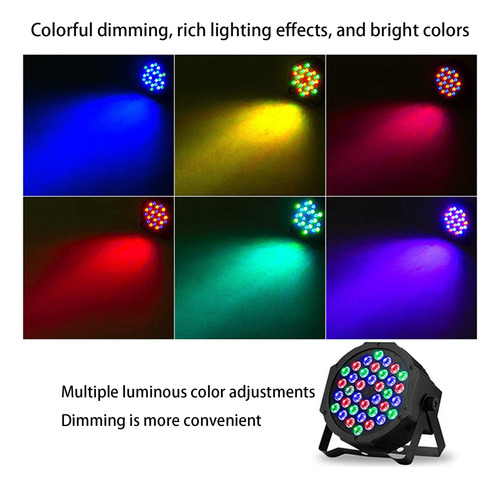 Luces De Escenario, Música, 36 W, Luces Superiores Para Par
