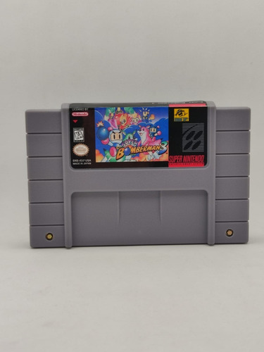 Juego Snes Repro Supernintendo Super Bomberman 3