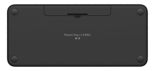 Teclado Sem Fio Logitech Pebble Keys 2 K380s - Grafite