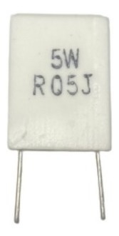 Resistencia De Porcelana 0.05 Ohmio 5watt Radial  