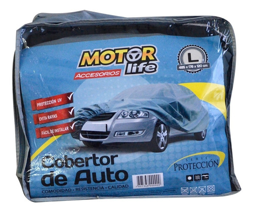 Cubre Autos Talla L Motorlife /30333