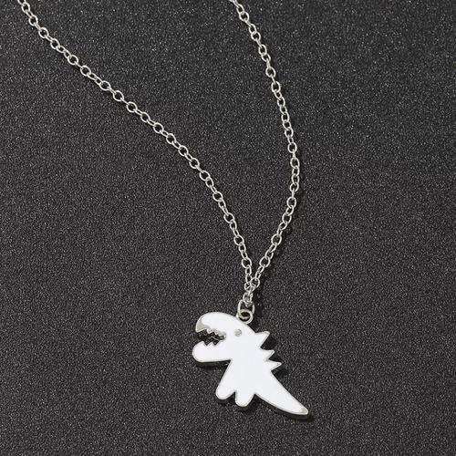 Imagen 4 de 10 de Par Collares De Pareja Dinosaurios Regalo Amor San Valentín