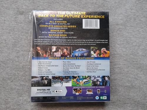Back To The Future The Complete Adventures Bluray (Usado)