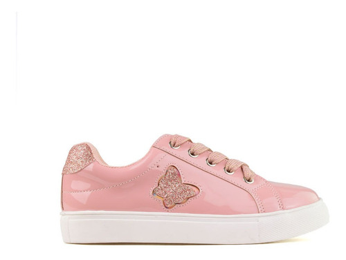 Zapato Deportivo Para Niña Guga Pink Butterfly Talles 31-36