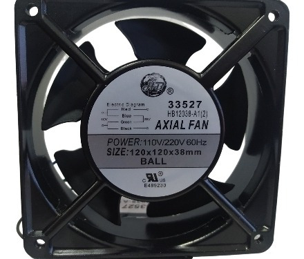 Electroventilador Fan Cooler Multivoltaje 110/220v
