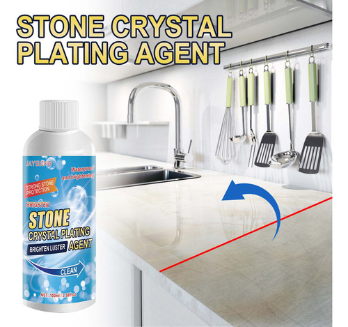 Agente De Revestimiento De Cristal E Stone Para Cocina, Azul