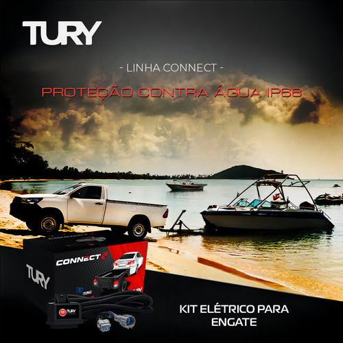 Módulo Engate Elétrico Tury Connect 2 Cr Chevrolet Cobalt