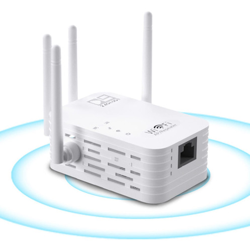 Repetidor Extensor Rango Wifi 1200mbps Red Inalambrica Señal