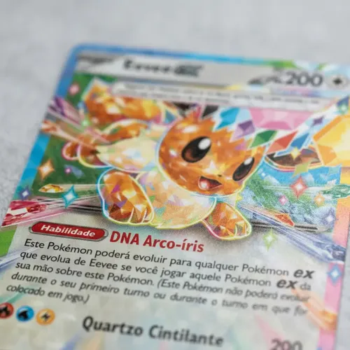 Carta Pokemon Eevee Ex Evoluções Prismáticas | Parcelamento sem juros