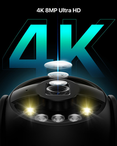 Zosi Sistema De Cámara De Seguridad 4k Poe Con Detección De