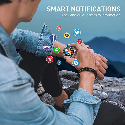 Nova Reloj Inteligente Bluetooth Call 2023 For Hombre Y