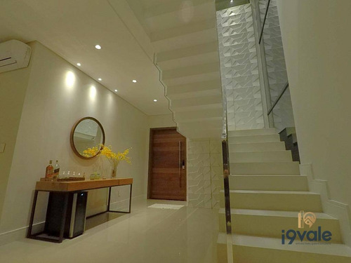Casa Luxuosa À Venda Condomínio Alphaville 4 Dormitórios, Automatizada, Piscina No Alphaville Sjcampos-sp - Ca1111