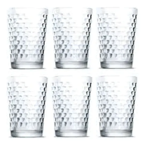 comprar Copos Vidro Nadir Batuque 2019 Conjunto Com 6un De 280ml