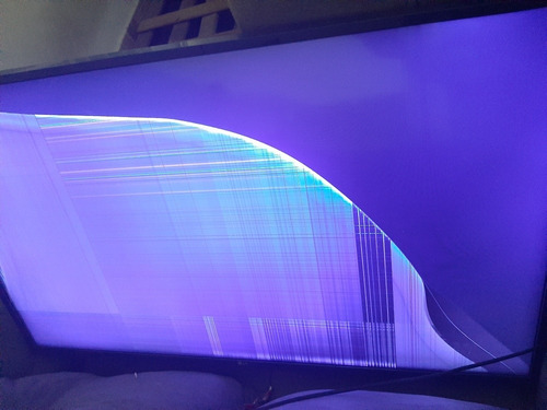 Tv LG 43 Quebrada Para Retirada De Peça