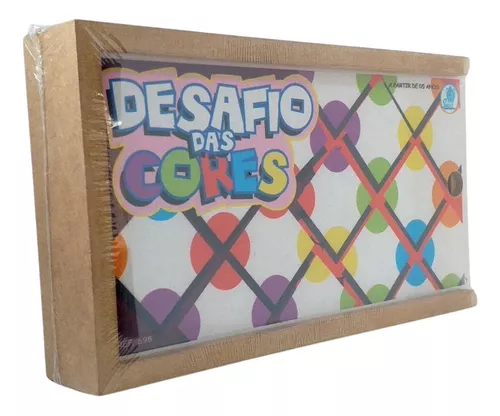 Jogos Educativos - Desafio Das Cores 52 Bastões