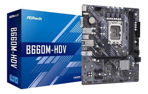 Tarjeta Madre Asrock B660m-hdv Socket 1700 13th Y 12th Gen