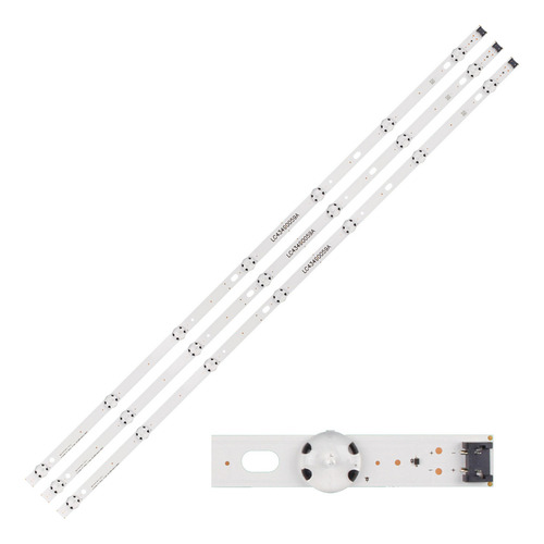 Dt Kit Leds 43uk6250pub (3 Tiras Y 7 Leds) - Aluminium, New