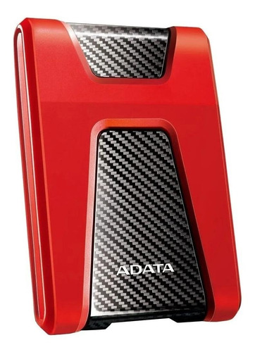 Disco Duro Externo Adata Hd650 Ahd650-1tu3 1tb Rojo Kt