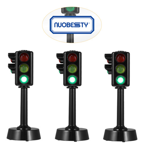 Lámpara De Señales De Tráfico Nuobesty, Modelo De Semáforo P
