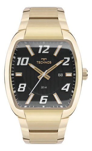 Relógio Technos Masculino Skymaster Dourado